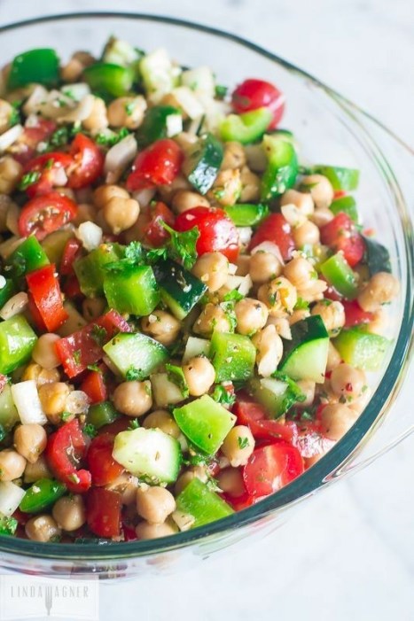 15 Best Power Salads for All-Day Energy (Part 1) - Power Salads for All-Day Energy, Power Salads, Healthy Vegetarian Salad Recipes, Fresh Fruit Salad