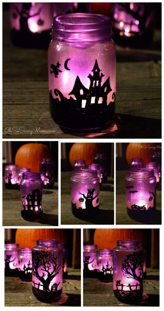 13 DIY Halloween Luminary Ideas - Halloween Luminary Ideas, DIY Halloween Luminary Ideas, DIY Halloween Luminary, diy Halloween