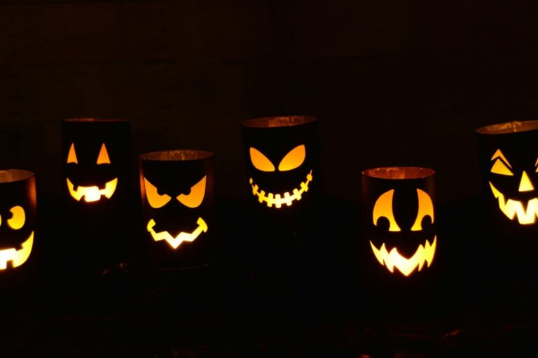 13 DIY Halloween Luminary Ideas