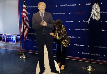 Political Cardboard Cutouts for Fundraising Events - social media, marketing, cutouts