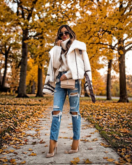What to Wear In November: 15 Easy Outfit Ideas - November Outfits to Copy This Month, November Outfits, November Fashion Inspiration, fall outfit ideas