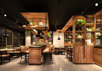 How To Design Restaurant And Cafes To Attract People - utilities, Restaurant, lighting, functional, design, comfortable, arrangement