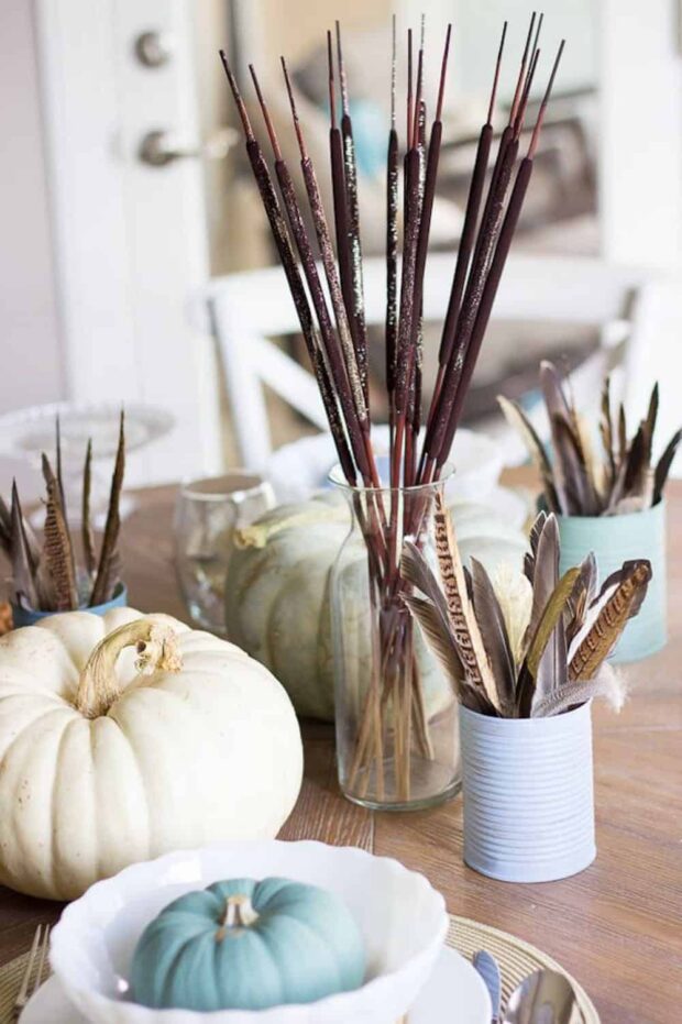 13 Cute and Simple DIY Decor Ideas for Thanksgiving - Thanksgiving, DIY Thanksgiving, DIY Ideas for Thanksgiving Decorations, DIY Ideas for Thanksgiving, DIY Decor Ideas for Thanksgiving