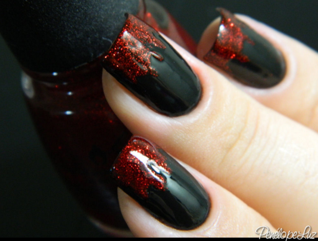 13 Creepy and Kooky Halloween Nail Art Ideas - Spooktacular Halloween Nail Art, halloween nails, Halloween Nail Art Ideas, halloween nail art