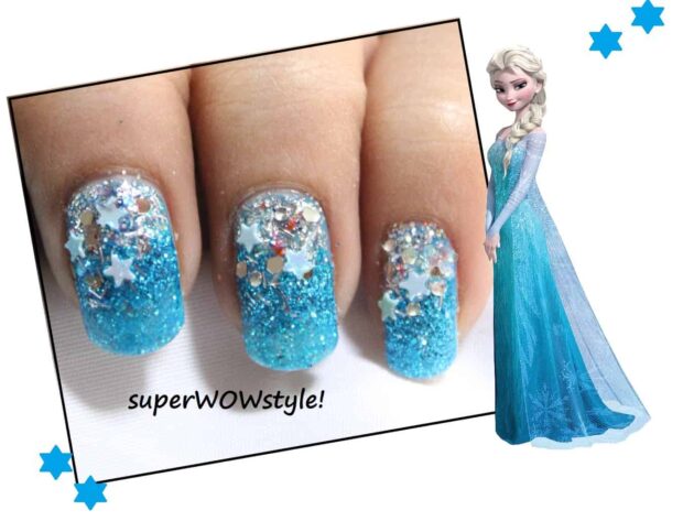 13 Gorgeous Winter Nail Designs to Brighten Up the Season (Part 1) - winter nail design, winter Nail Art Ideas, winter nail art, Winter Nail