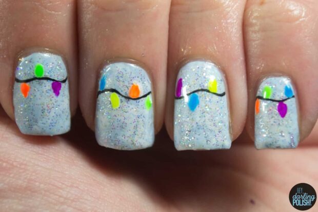 13 Gorgeous Winter Nail Designs to Brighten Up the Season (Part 1) - winter nail design, winter Nail Art Ideas, winter nail art, Winter Nail