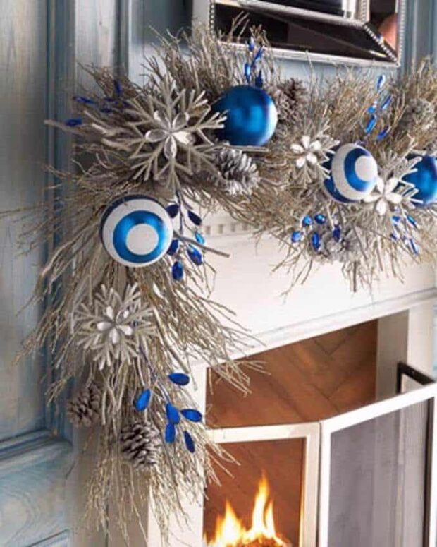 13 DIY Blue Christmas Decor Ideas to Display This Holiday Season - diy christmas decor, DIY Blue Christmas Decor, Blue Christmas Decor, blue