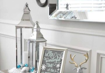 13 DIY Blue Christmas Decor Ideas to Display This Holiday Season - diy christmas decor, DIY Blue Christmas Decor, Blue Christmas Decor, blue