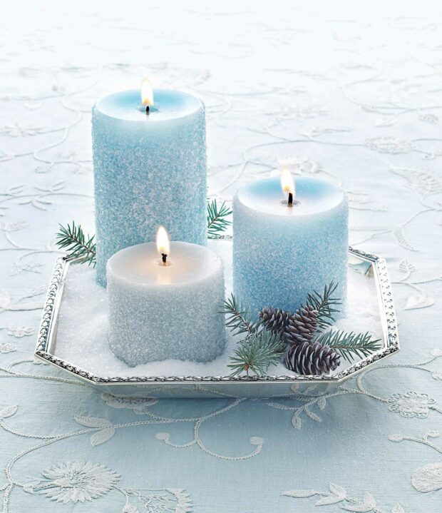 13 DIY Blue Christmas Decor Ideas to Display This Holiday Season - diy christmas decor, DIY Blue Christmas Decor, Blue Christmas Decor, blue