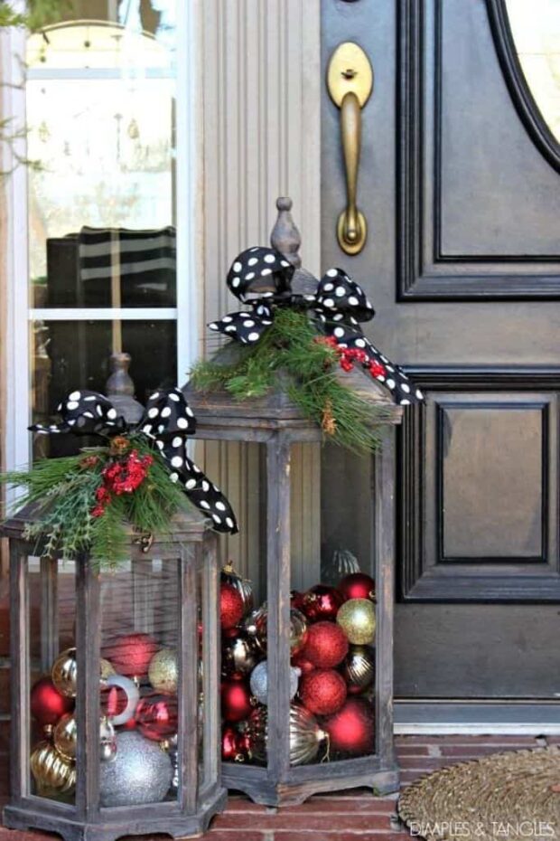 24 Christmas Decoration Ideas In All Shades Of Red - Rustic Christmas Decoration Ideas, red Christmas Decoration Ideas, DIY Christmas Decoration Ideas, christmas decoration ideas