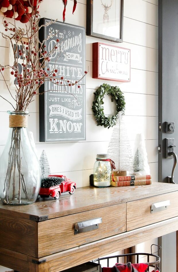 24 Christmas Decoration Ideas In All Shades Of Red - Rustic Christmas Decoration Ideas, red Christmas Decoration Ideas, DIY Christmas Decoration Ideas, christmas decoration ideas