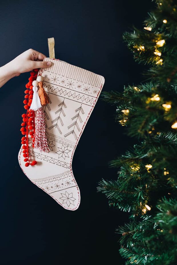 13 Creative DIY Christmas Stocking Ideas - DIY Christmas Stocking Ideas, Diy Christmas stocking