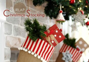 13 Creative DIY Christmas Stocking Ideas - DIY Christmas Stocking Ideas, Diy Christmas stocking