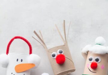 14 Christmas Crafts for Kids That You'll Love Making With Them - Christmas Crafts for Kids, Christmas Crafts, Christmas Craft and Food Ideas