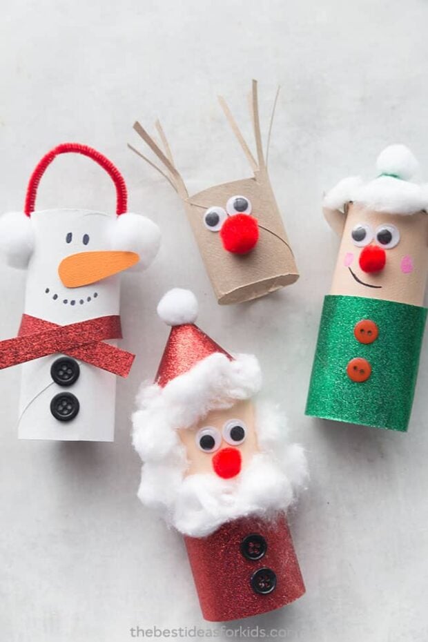 14 Christmas Crafts for Kids That You'll Love Making With Them - Christmas Crafts for Kids, Christmas Crafts, Christmas Craft and Food Ideas