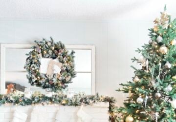 13 Unique Christmas Tree Ideas for The Best Holiday Celebration - unique christmas tree, Christmas Tree Ideas, Christmas Tree Decorating Ideas, Christmas tree