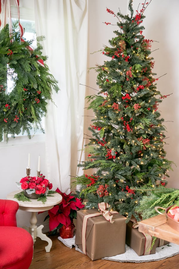 13 Unique Christmas Tree Ideas for The Best Holiday Celebration - unique christmas tree, Christmas Tree Ideas, Christmas Tree Decorating Ideas, Christmas tree