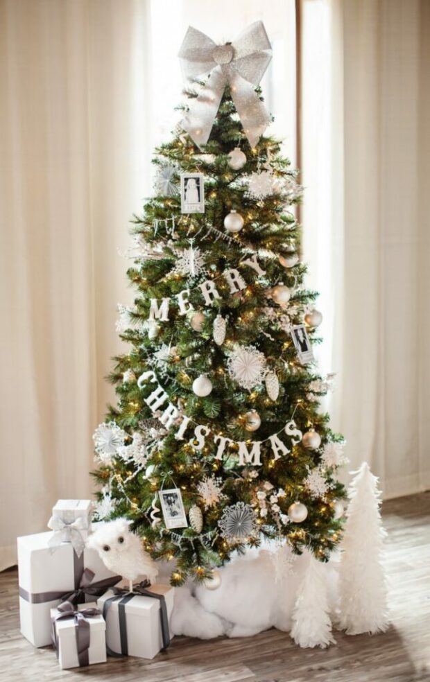 13 Unique Christmas Tree Ideas for The Best Holiday Celebration - unique christmas tree, Christmas Tree Ideas, Christmas Tree Decorating Ideas, Christmas tree