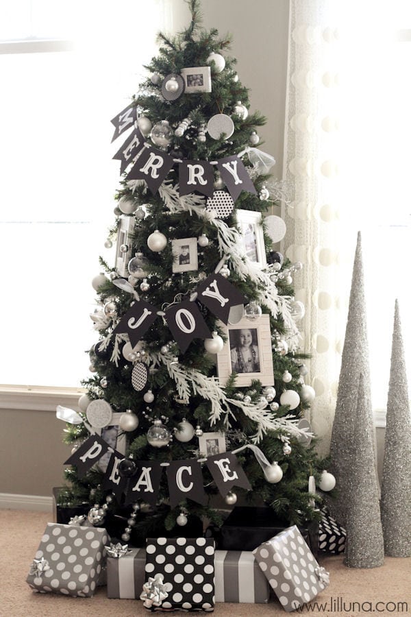 13 Unique Christmas Tree Ideas for The Best Holiday Celebration - unique christmas tree, Christmas Tree Ideas, Christmas Tree Decorating Ideas, Christmas tree