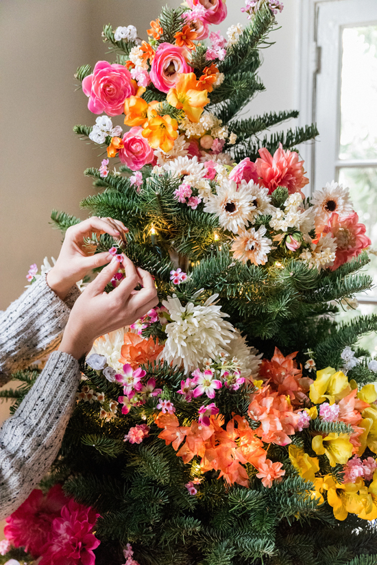 13 Unique Christmas Tree Ideas for The Best Holiday Celebration - unique christmas tree, Christmas Tree Ideas, Christmas Tree Decorating Ideas, Christmas tree