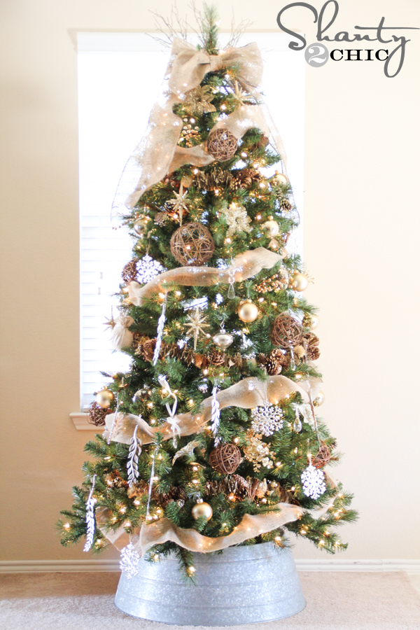 13 Unique Christmas Tree Ideas for The Best Holiday Celebration - unique christmas tree, Christmas Tree Ideas, Christmas Tree Decorating Ideas, Christmas tree