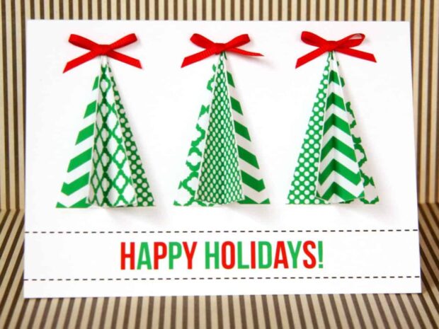 13 Best Handmade DIY Christmas Card Ideas - DIY Christmas Card Ideas