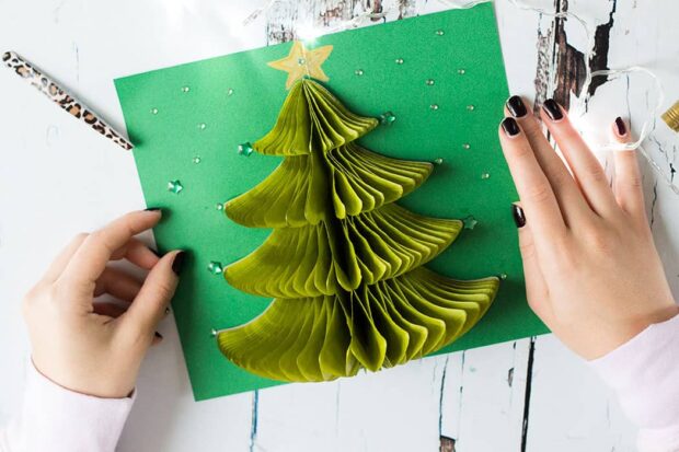 13 Best Handmade DIY Christmas Card Ideas - DIY Christmas Card Ideas