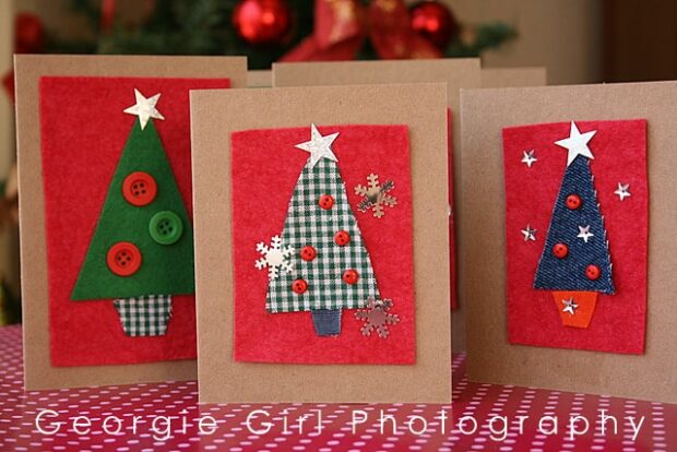 13 Best Handmade DIY Christmas Card Ideas - DIY Christmas Card Ideas