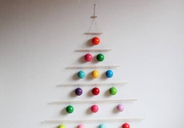 13 Non-Traditional Christmas Tree Ideas - Non-Traditional Christmas Tree Ideas, Non-Traditional Christmas Tree, Christmas Tree Ideas