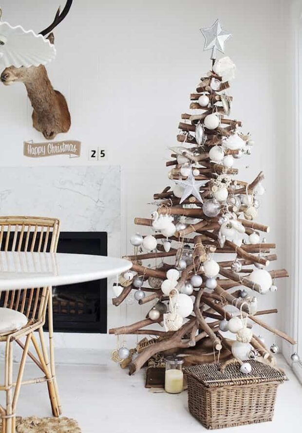 13 Non-Traditional Christmas Tree Ideas - Non-Traditional Christmas Tree Ideas, Non-Traditional Christmas Tree, Christmas Tree Ideas