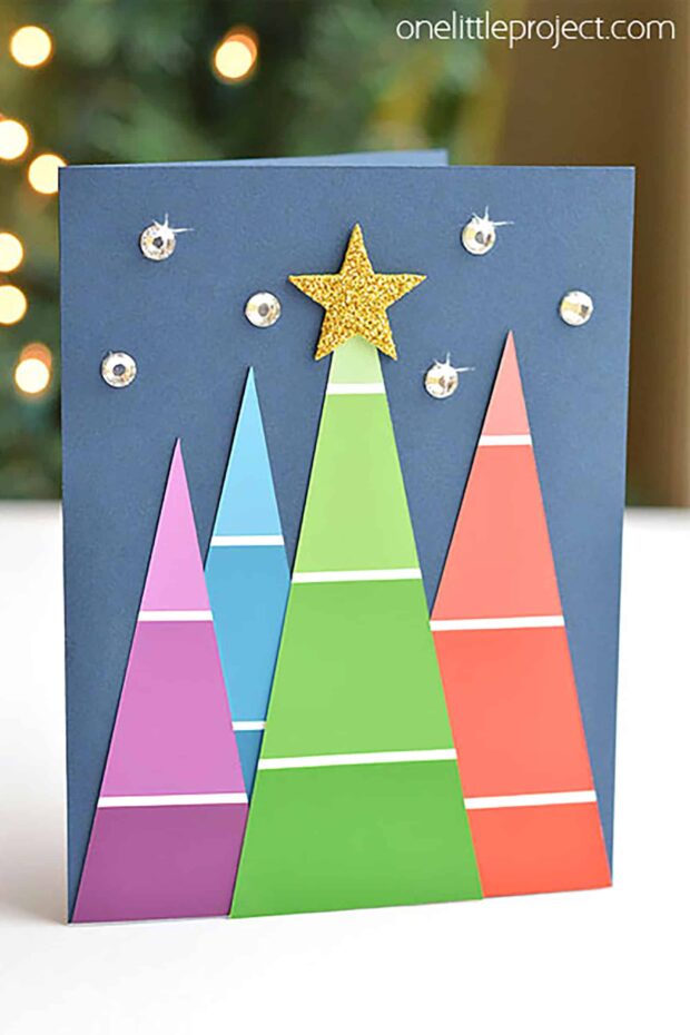 14 Best Handmade DIY Christmas Card - diy christmas cards, DIY Christmas Card Ideas, DIY Christmas Card