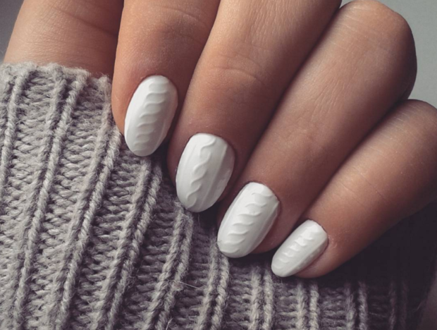 13 Gorgeous Winter Nail Designs to Brighten Up the Season (Part 2) - winter nail design, winter Nail Art Ideas, winter nail art, Winter Nail