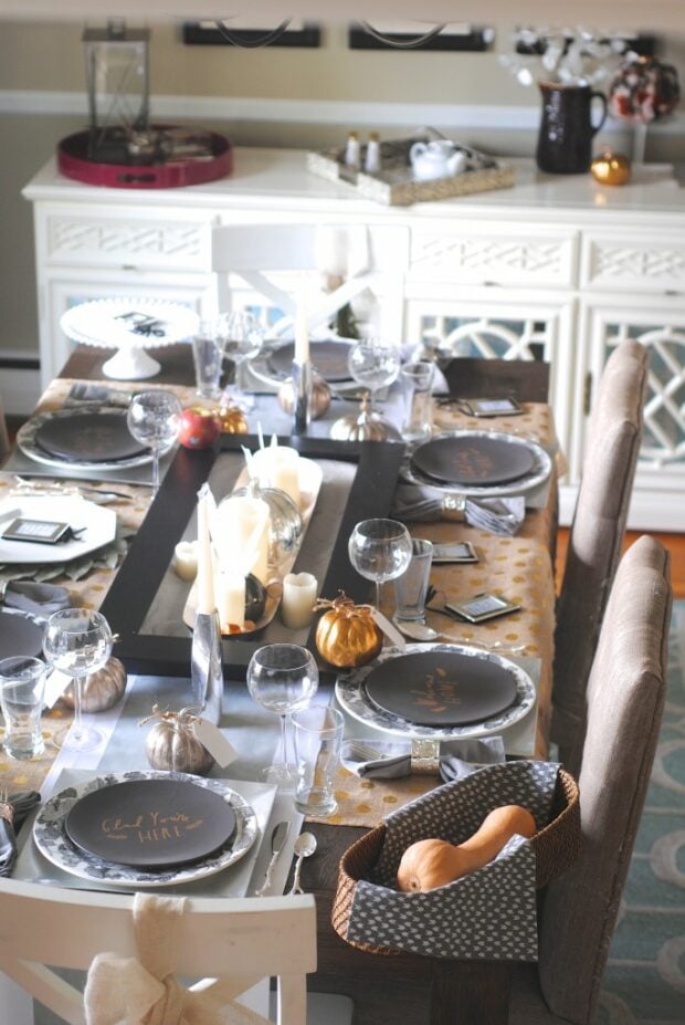 13 Festive Thanksgiving Table Ideas - Thanksgiving Table Ideas, Festive Thanksgiving Table Ideas, DIY Thanksgiving Decoration