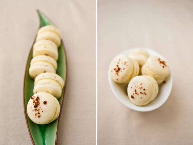 12 Recipes for The Best Winter Flavored Macarons (Part 2) - winter macarons, Winter Flavored Macarons, macarons recipes, macarons dessert, Flavored Macarons