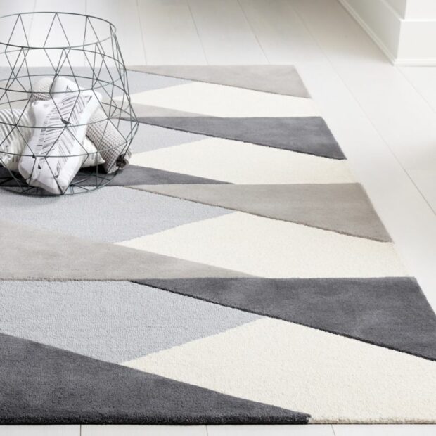 3 Ways To Get Your Home On The Area Rug Trend - shag rug, rug, round, Living room, layering, interior, home, geometric, decor, carpet, area rug