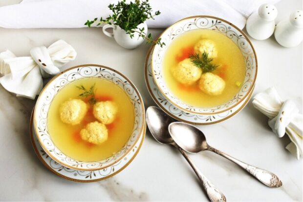 Top 10 Traditional Jewish Recipes - traditional, The Best Matzo Ball Soup, Sweet Noodle Kugel, recipes, Mini Potato Kugels, jewish, Hummus Masabacha, Herbed Goat Cheese and Apricot Babka, Hanukkah Jelly Donuts (Sufganiyot), Gefilte Fish, Flourless Walnut-Date Cake for Passover, Easy Challah Bread, Ashkenazi Haroset