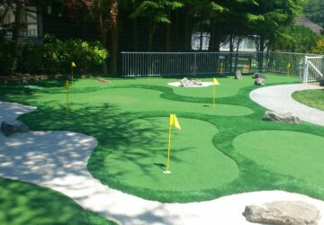 Why you should build a Backyard Golf Course - landscape, golf, backyard