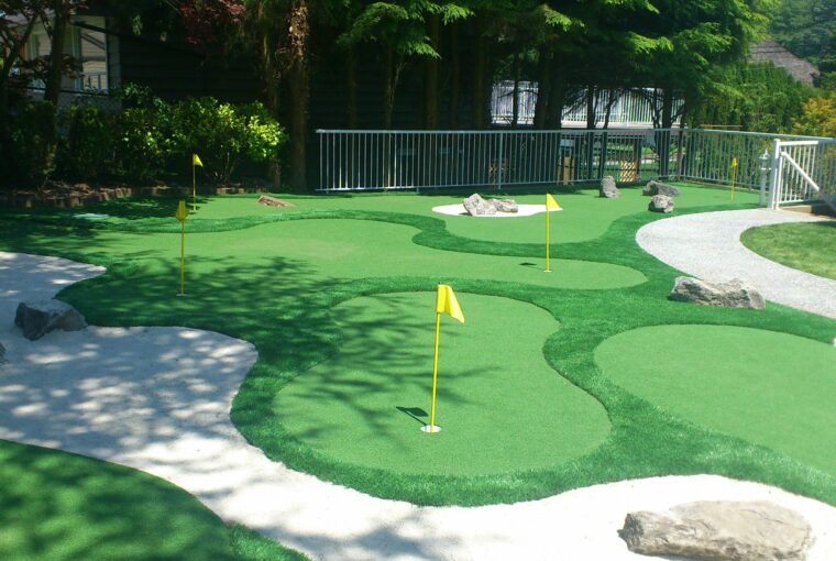 Why you should build a Backyard Golf Course - landscape, golf, backyard