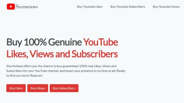 Top 10 Sites to Buy YouTube Views & Subscribers in 2021 - youtube, views, subscribers, subpals, stormviews, follows