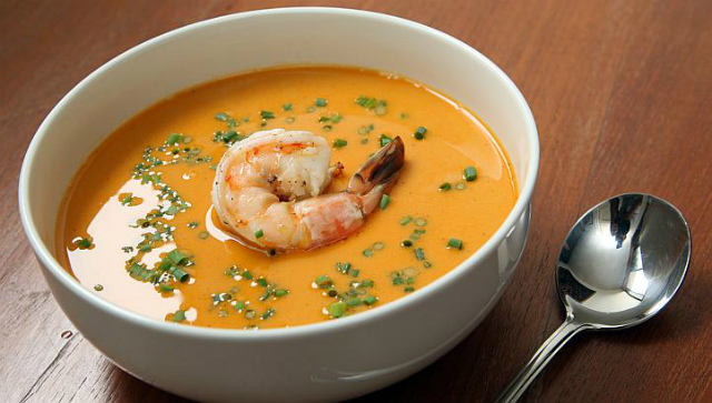 Cream Soup Recipe For Healthy & Sophisticated Christmas Entrée - soup, prawn bisque, food & drinks, food, delicious food, cream soup