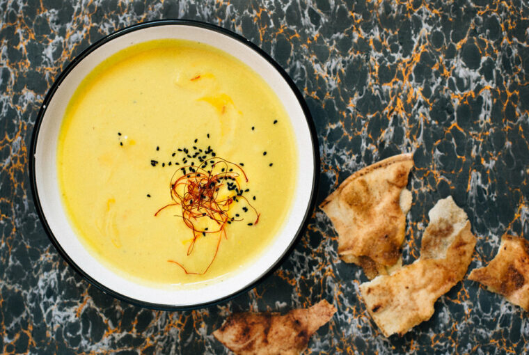 Vegetable Cream Soup To Make As A Starter At Christmas Vegetable Cream Soup To Make As A Starter At Christmas - style motivation, style, starter, soups, Saffron cauliflower cream soup, food, entree, cream soups for Christmas, cream soups