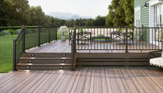 A Few Ideas for Deck Railing to Offer a Long-Lasting Appeal - wood-metal, stainless steel, railings, outdoor, grid metal, glass-filled, deck