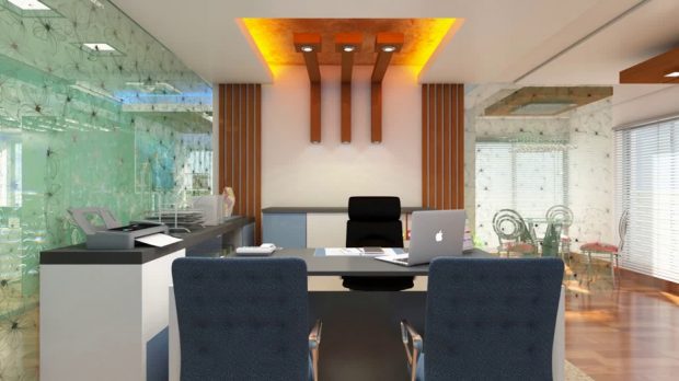 How To Design A Modern Office - partition, natural lighting, modern office, glass, design