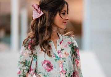 The Perfect Dress For Romantic Guests - style motivation, style, puffy sleeves, flowing floral dress, floral dress, fashion designs, fashion, Dresses