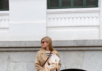 How To Style The Classic Trench Coat This Spring - woman fashion, trench coat style, trench coat, style motivation, style, Street style, fashion