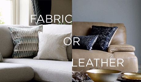 Fabric Or Leather Checkout Which One, Best Leather Fabric For Sofa