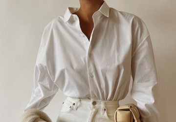 How To Combine A White Shirt? - women style, women fashion, white shirt, style motivation, style, fashion style, fashion, combinations with white shirts