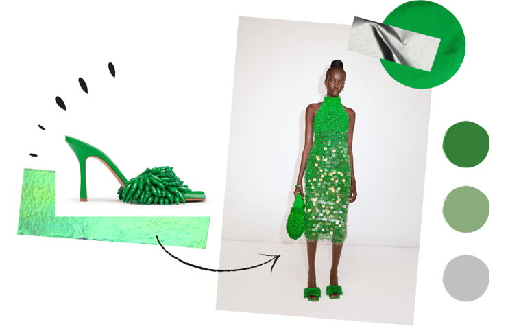 Why The Color Green Will Continue To Be The Trend In Bags And Shoes Why The Color Green Will Continue To Be The Trend In Bags And Shoes - style motivation, style & fashion, green color in shoes, green color in bags, fashion style, Bottega Veneta