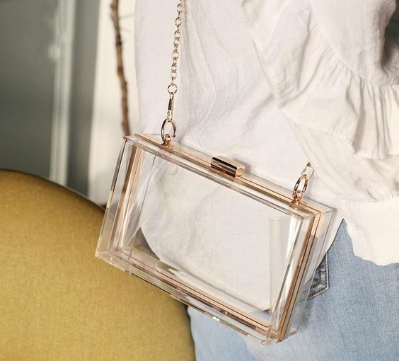 Transparent Bags Have The Potential to Become The Ultimate Trend This Summer Transparent Bags Have The Potential to Become The Ultimate Trend This Summer - transparent bags, transparent bag styles, style motivation, style, fasjion style, fashion, Bags, bag style