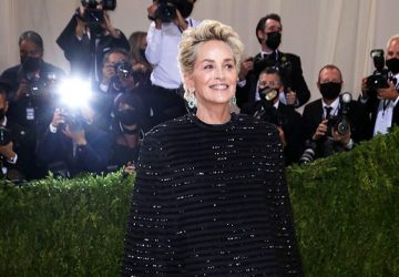 Met Gala '21 - Our Pick - Sharon Stone With The Most Surprising Outfit - style motivation, style, sharon stone, outfit, met gala 2021, glamorous outfit, fashion style, fashion icon, fashion, actress